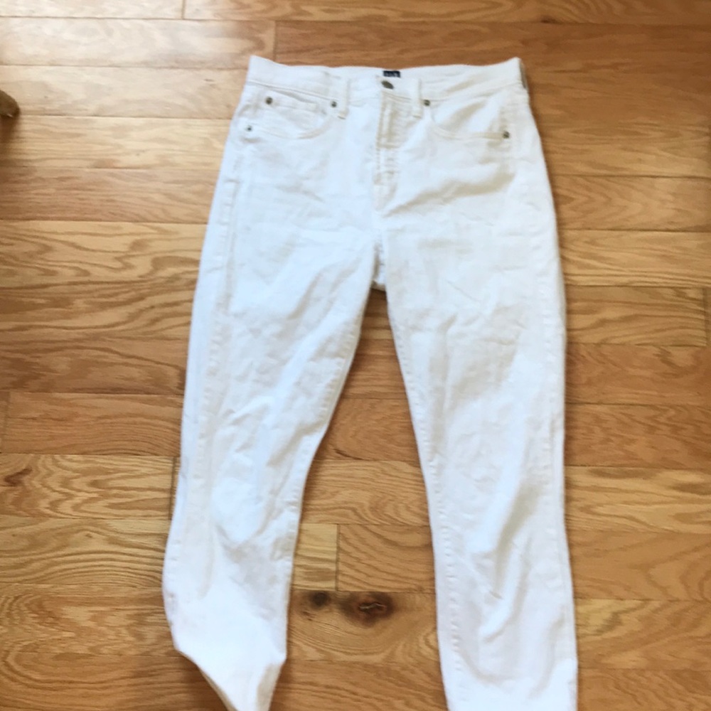White jeans